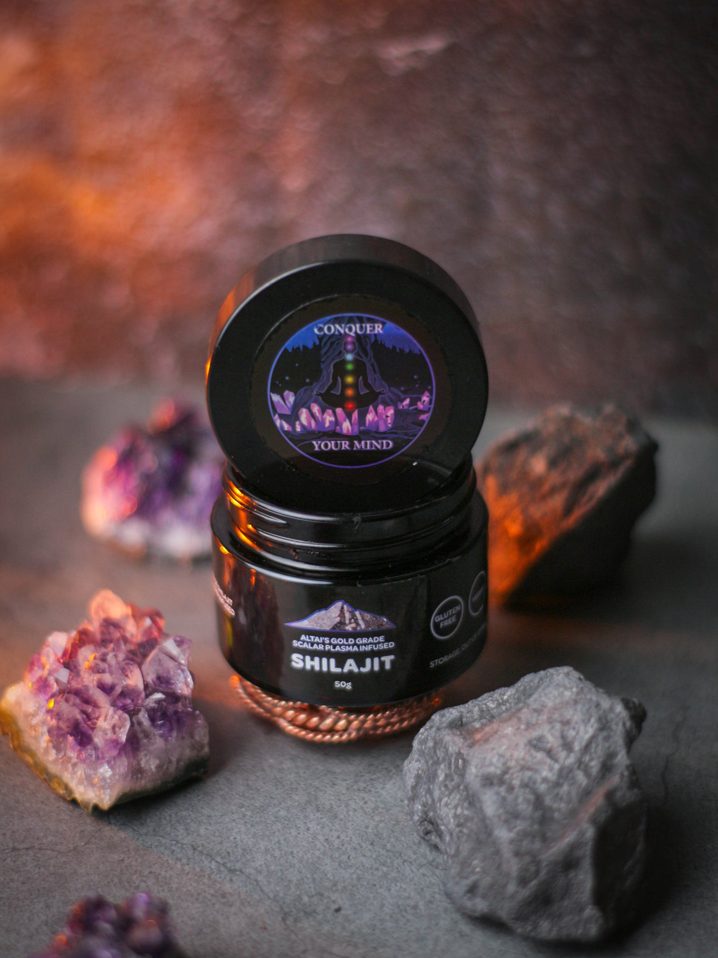 50g Altai’s Gold Grade Scalar Plasma Infused Shilajit