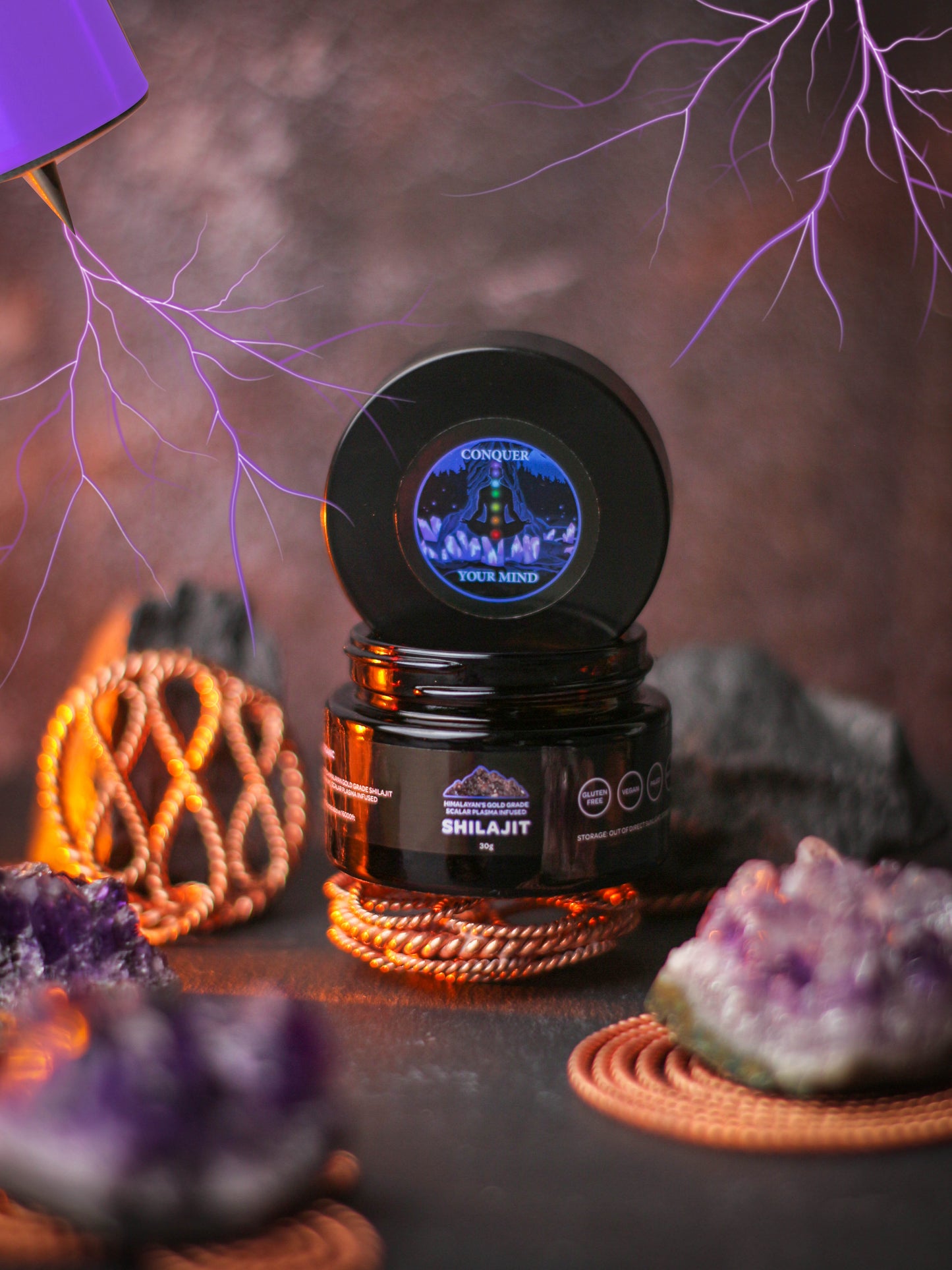 30g Himalayan’s Gold Grade Scalar Plasma Infused Shilajit