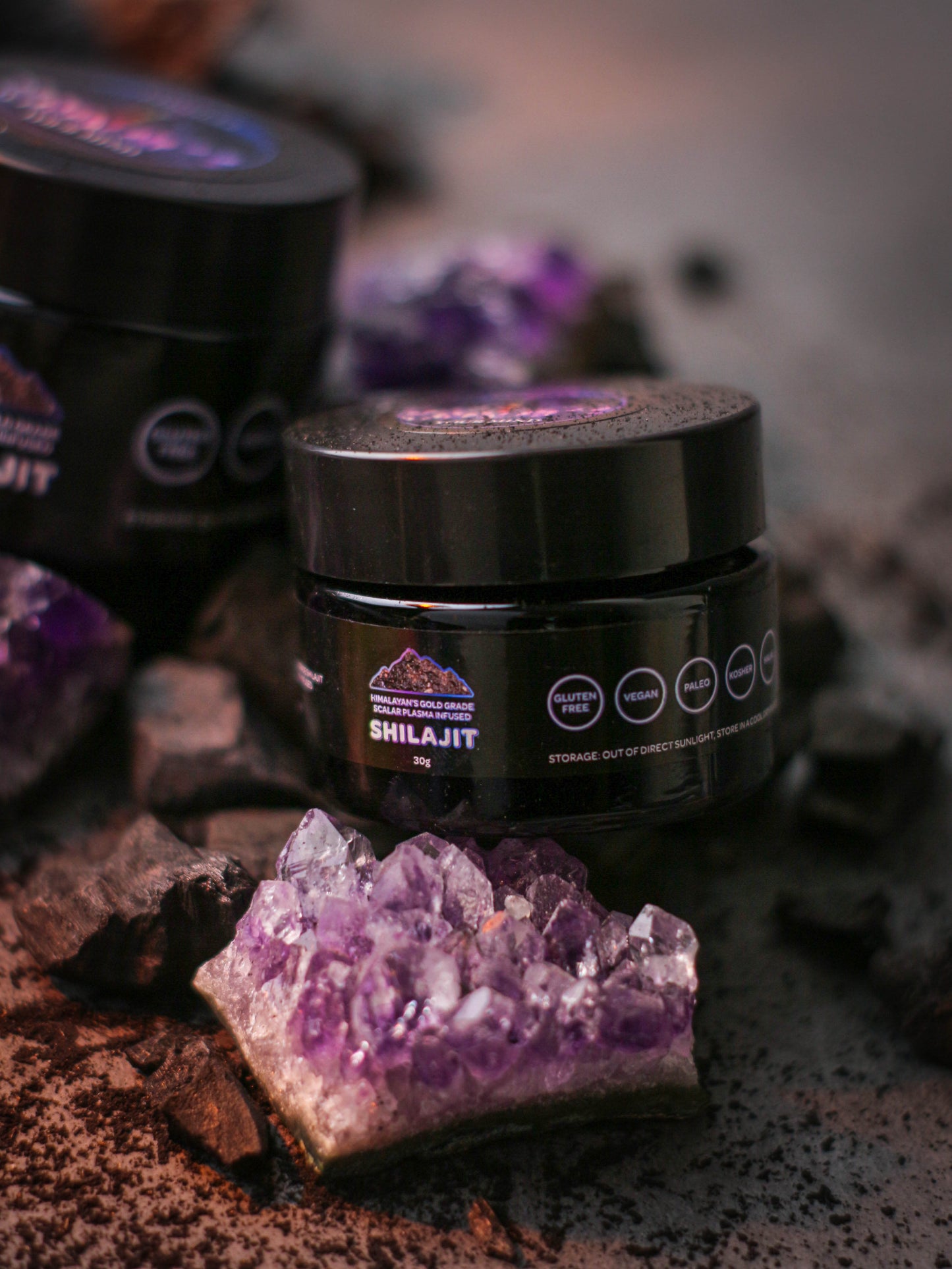 50g Himalayan’s Gold Grade Scalar Plasma Infused Shilajit